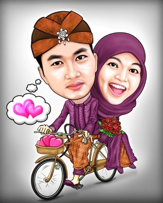karikatur nikah lucu